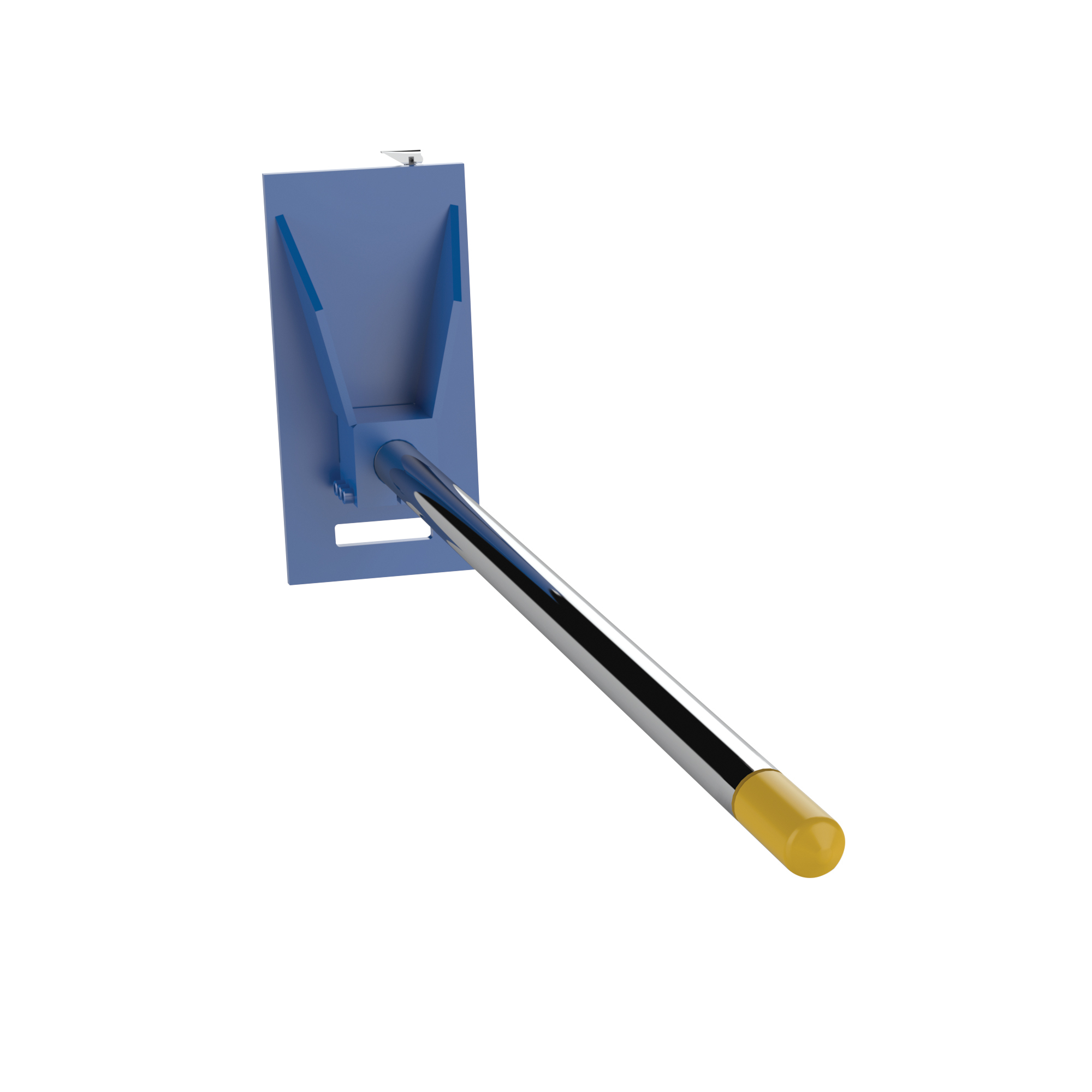 Vestil Steel Rug Ram Boom — 60in. Length, 2500-Lb. Capacity, Carriage Mount Class III, Blue, Model# CR-60-3